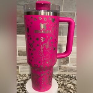 Lisa Frank laser engraved Stanley Tumbler cup 30 oz 40 oz NEW choos…